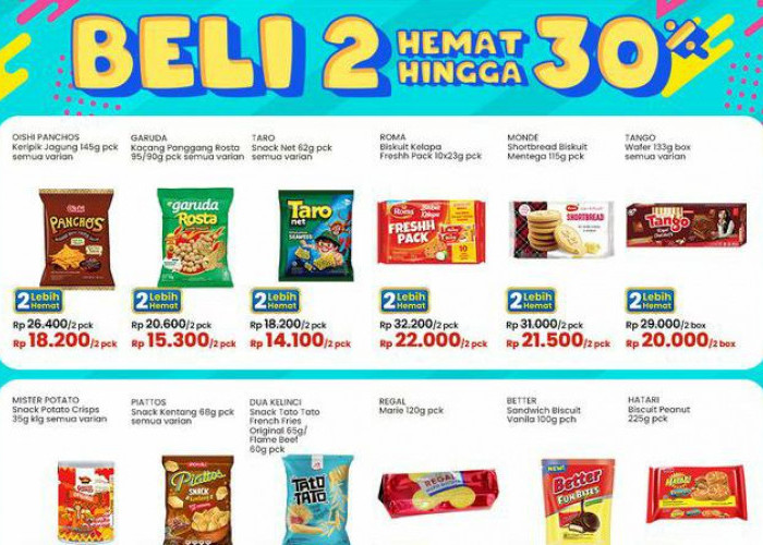 Promo Indomaret Rabu 23 Oktober 2024, Dapatkan Diskon Hemat Hingga 30 Persen, Ada Kacang Panggang Rp 15 Ribu