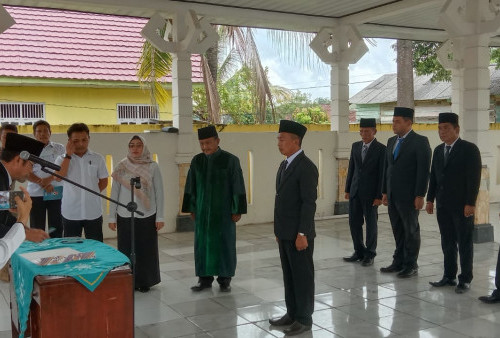 BPN Mesuji, Lantik 7 Camat sebagai PPATS