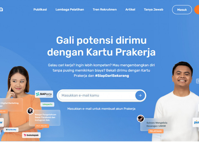 Begini Cara Cek Nama Peserta yang Lolos Seleksi Kartu Prakerja Gelombang 50