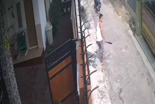 Aksi Pencurian Sepeda Motor Berhasil Digagalkan, Pelaku Dipentung Pakai Ini..