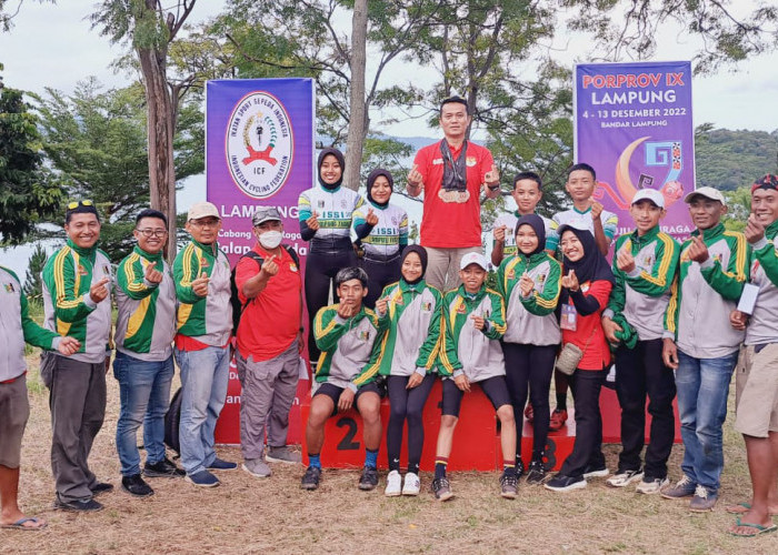 Atlit Balap Sepeda Lampung Timur Raih 16 Medali Dalam Porprov IX Lampung 