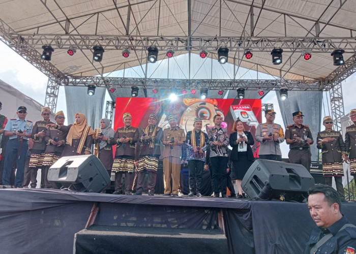 Launching Pilkada Tulang Bawang 2024, Bawa Maskot Ajo dan Ami 