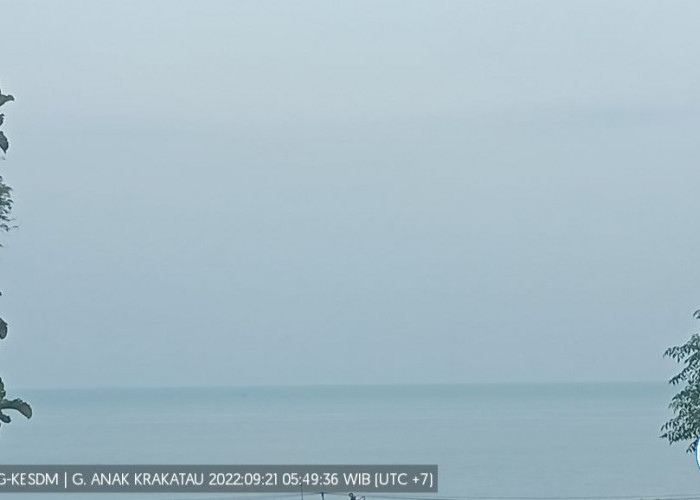 Kondisi Gunung Anak Krakatau : Alami Gempa Tremor Menerus pada Rabu 21 September 2022