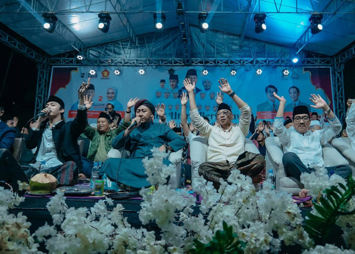Mirza - Jihan Sholawat Bersama Masyarakat Lampung Utara 