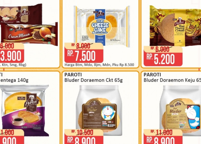 Promo Roti Lezat Untuk Sarapan Hemat di Alfamart, Ada Edisi Doraemon!
