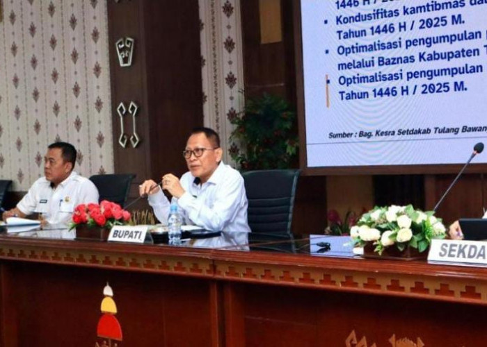 Kumpulkan Kepala OPD, Bupati Tulang Bawang Qudrotul Ikhwan Bahas Program dan Agenda Penting Ini