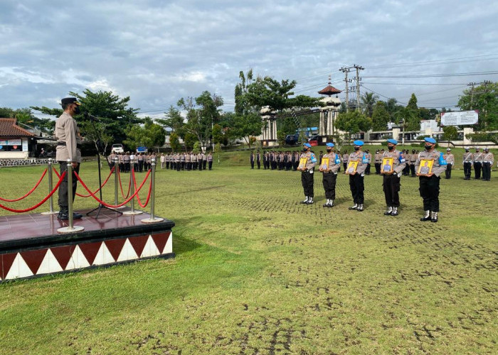 Tegas! Langgar Kode Etik Profesi Polri, 5 Personel Polres Lampura PTDH