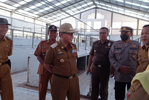 Pj Bupati Mesuji Sulpakar Kunker di Kecamatan Rawajitu Utara