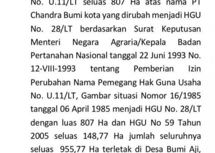 Konflik Lahan di Lampung Tengah, Sudah 56 Warga Ajukan Ganti Rugi
