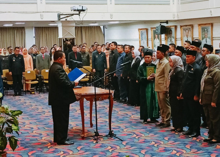 Gubernur Arinal Lantik Empat Pejabat Eselon II
