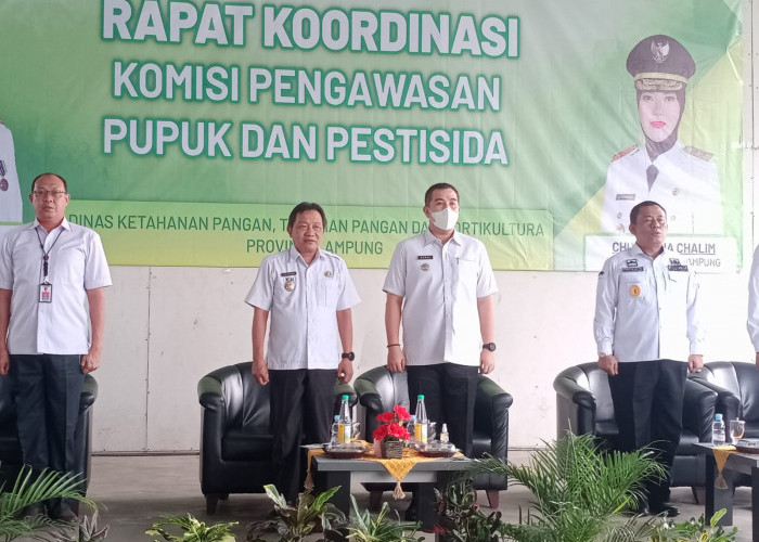 Pesan Gubernur Lampung Arinal Kepada KP3: Pengadaan dan Penyaluran Pupuk Wajib Diawasi!