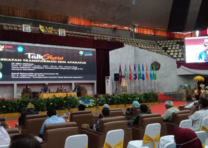 Unila Gelar Talkshow Kesiapan Transformasi SDM Aparatur 