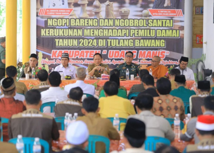 Pesan Pj. Bupati Tulang Bawang Qudrotul Ikhwan untuk FKUB pada Tahun Politik, Tekankan Hal Penting Ini