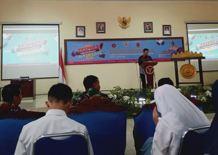 Cegah Radikalisme dan Terorisme, FKPT Lampung Gelar Ekspresi Indonesia Muda