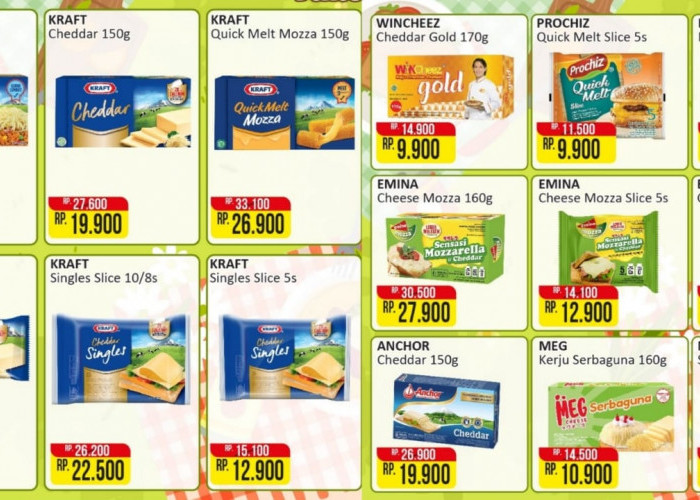 Belanja Murah Produk Keju Favorit di Alfamart, Bikin Cheese Cake di Rumah Dijamin Lebih Hemat
