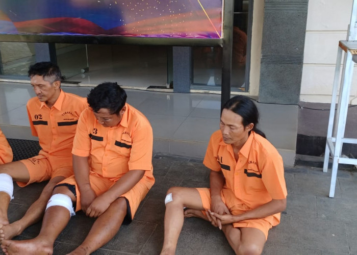 3 Bandit Spesialis Modus Sembelih Ternak Dilumpuhkan Polisi