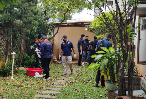 Ini Suasana Pra Rekonstruksi Baku Tembak Polisi di Rumah Irjen Ferdy Sambo 
