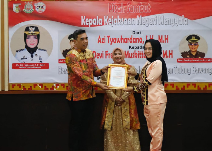 Winarti Ajak Kajari Tulang Bawang Baru Bersinergi Bangun Daerah