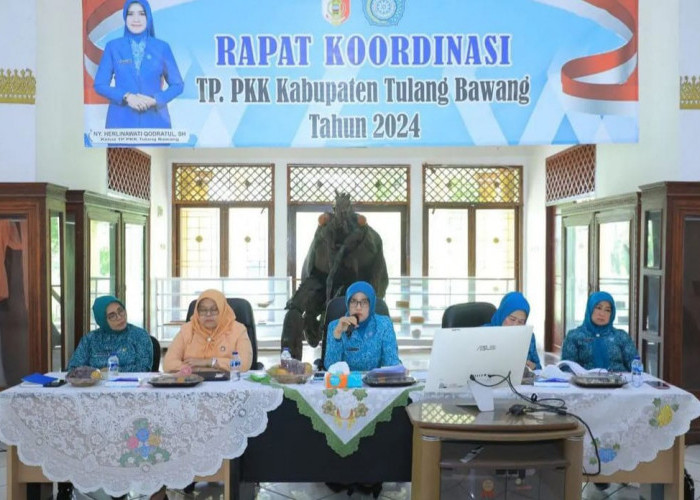 Optimalkan Kinerja TP PKK, Ini Hal Penting yang Dilakukan Pemkab Tulang Bawang