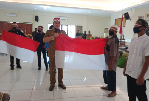 Ikrar Setia Kepada NKRI, Cerminan Toleransi, Kerukunan dan Persatuan di Pesawaran  