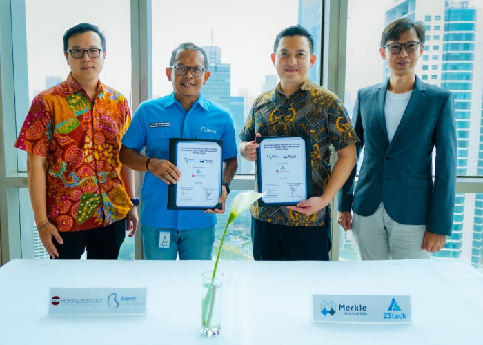 Biznet Gandeng Merkle Innovation, Luncurkan Solusi Implementasi Privat Cloud