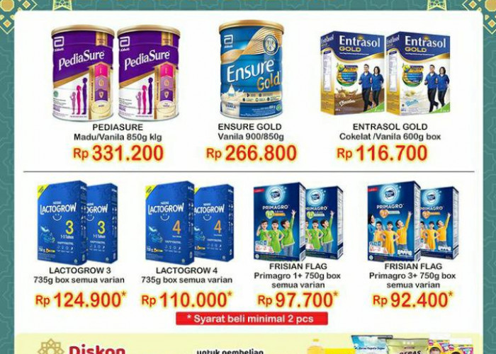 Cek Promo Susu Hemat Untung Berlipat di Indomaret, Periode 1 Sampai 14 Maret 2023