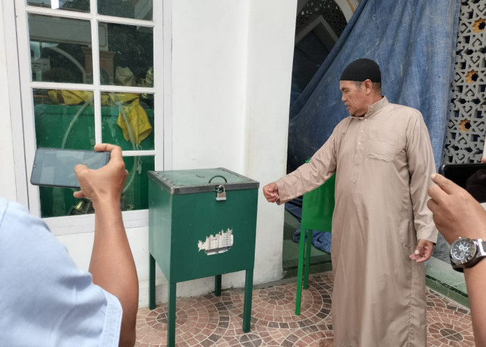 Pria Diduga ODGJ Nekat Curi Uang Rp 496 Ribu dari Kotak Amal Masjid Miftahul Huda