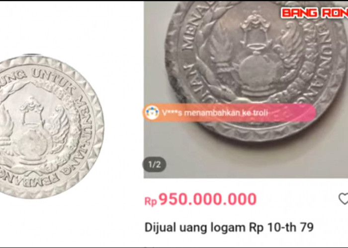 Wow! Harga Uang Koin Ini Mencapai Hampir Rp 1 Miliar