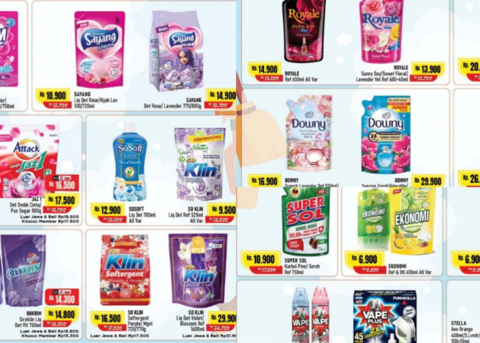 Promo Home Care Alfamart Kembali Hadir, Diskon Produk Favorit Hingga 47 Persen!