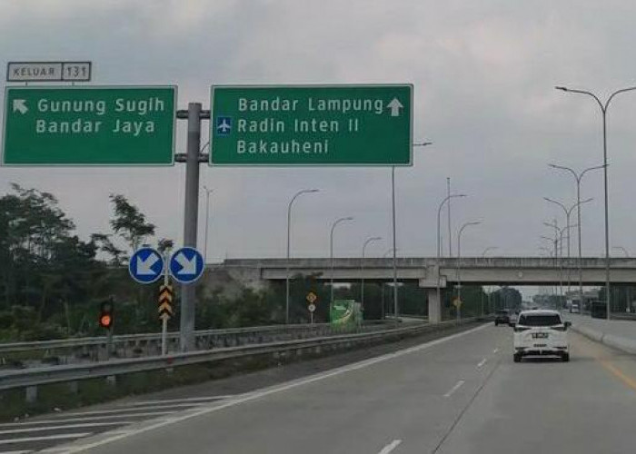 Daftar Tarif Tol Trans Sumatera Per 3 Oktober 2023, Ruas Kalianda – Gunung Sugih
