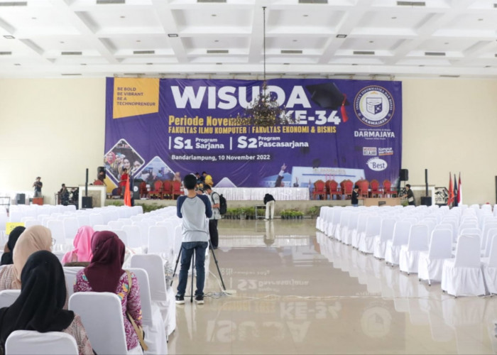 Hari Pahlawan, IIB Darmajaya Wisuda 490 Mahasiswa 