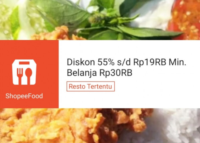 Makan Puas di Restoran Murah ShopeeFood, Dapatkan Diskon Hingga 55 Persen, Klaim Vouchernya!