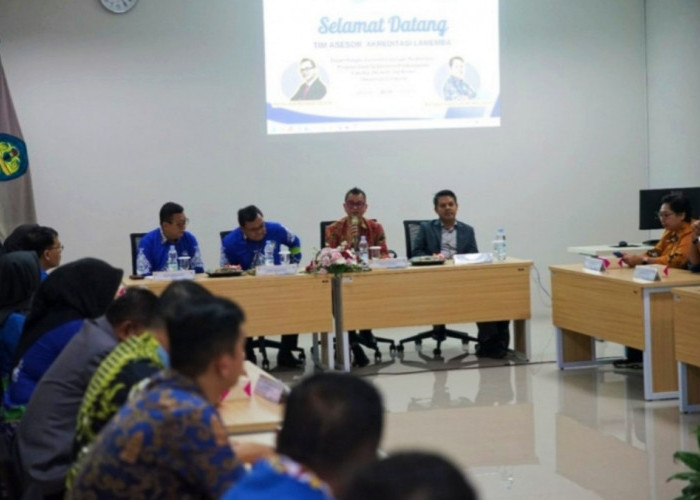 Asesmen Lapangan Re Akreditasi Prodi S-1 Ekonomi Pembangunan,Wakil Rektor Bidang Akademik Unila Sampaikan Hal 