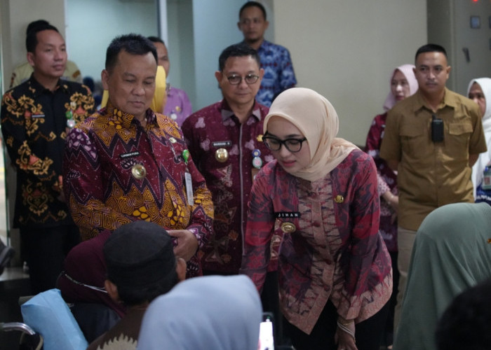 Tingkatkan Pelayanan, Wagub Jihan Minta RSUDAM Sempurnakan Aplikasi Siger Medik 