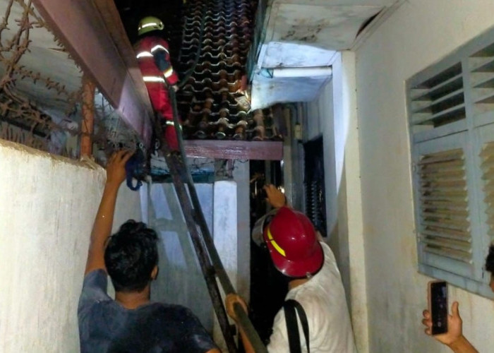 Diduga ODGJ Bakar Sampah, 4  Rumah di Bandar Lampung Terbakar, Begini Kondisinya