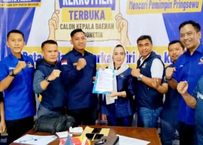 Nasdem Pringsewu Serahkan 13 Nama ke DPW