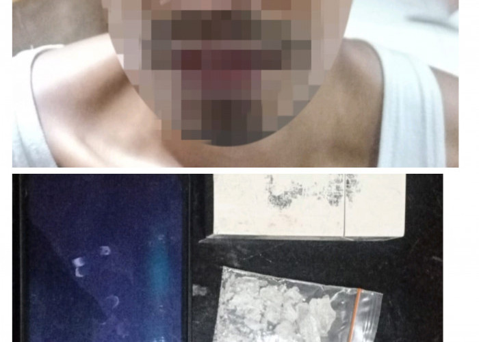 Polisi Ringkus Pemuda Asal Panjang, Simpan Sabu 5 Gram Diatas Plafon Rumah 