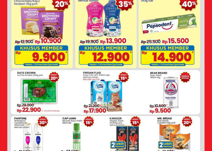 Promo Indomaret Member Untung 40 Persen, Dapatkan Diskon Hemat Hari Ini, Kamis 27 Februari 2025