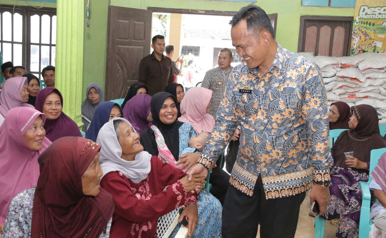 Alhamdulillah, Dapat Beras Dari Pemkab Pringsewu