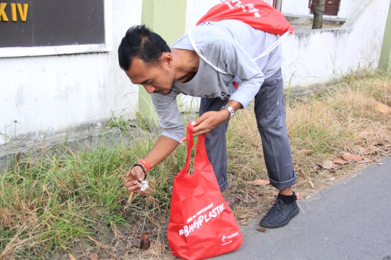 Bandarlampung Kota Ketiga Gerakan #BhayPlastik Telkomsel