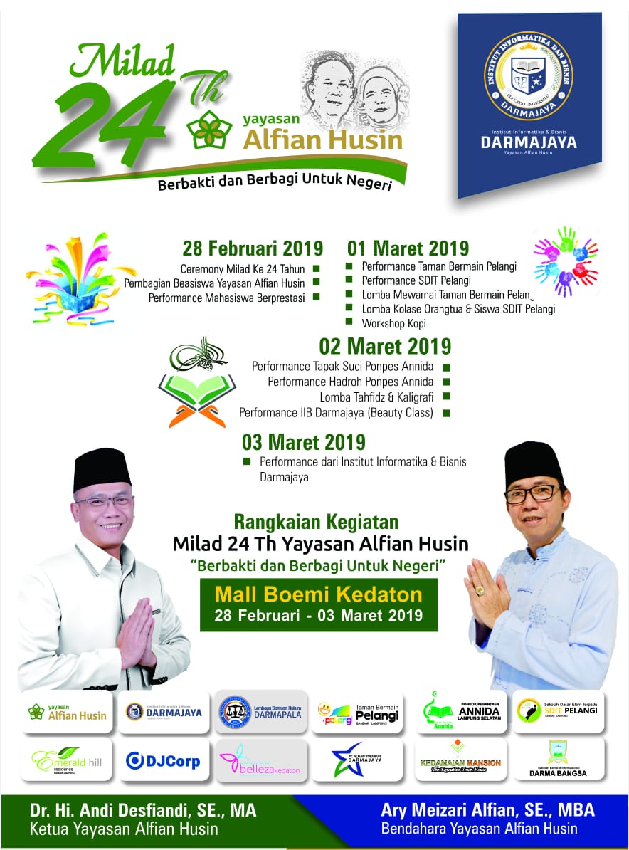Yayasan Alfian Husin Rayakan Milad ke-24 di MBK