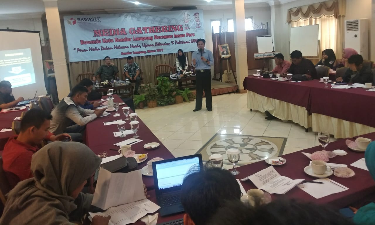Pantau Gerakan Peserta Pemilu, Bawaslu Minta Dukungan Media