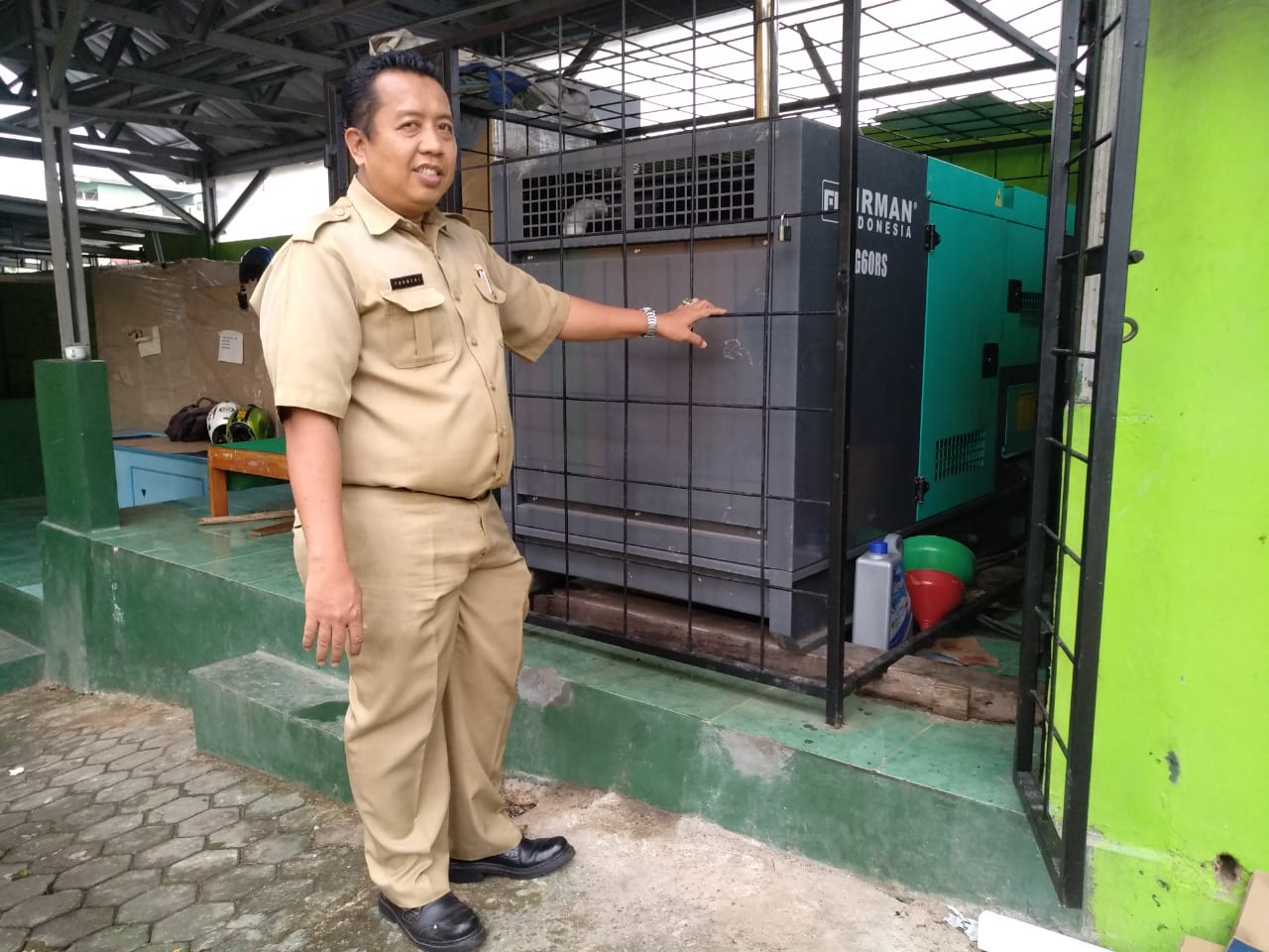 UNBK 2019, SMKN 4 Bandarlampung Andalkan Genset Ketimbang PLN
