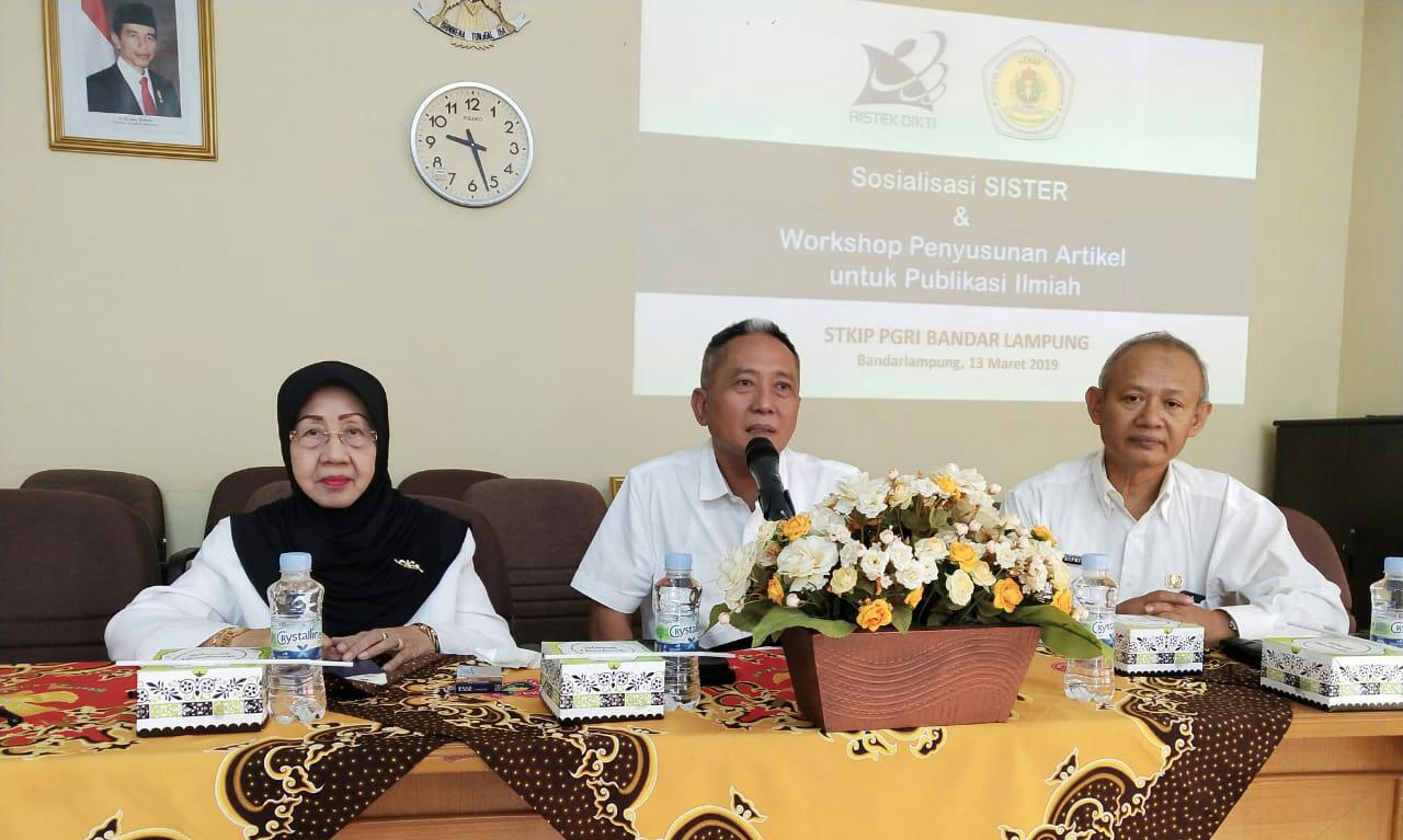 Dorong Dosen STKIP PGRI Bandarlampung Lakukan Riset