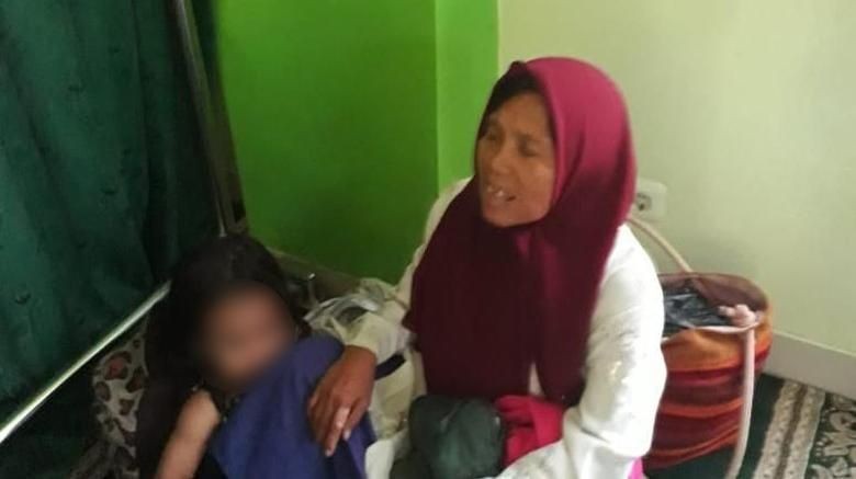 Nenek Anggraini Culik Balita untuk Mengemis
