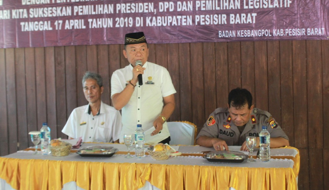 Pemkab Pesisir Barat Siapkan Tim Desk Pemilu