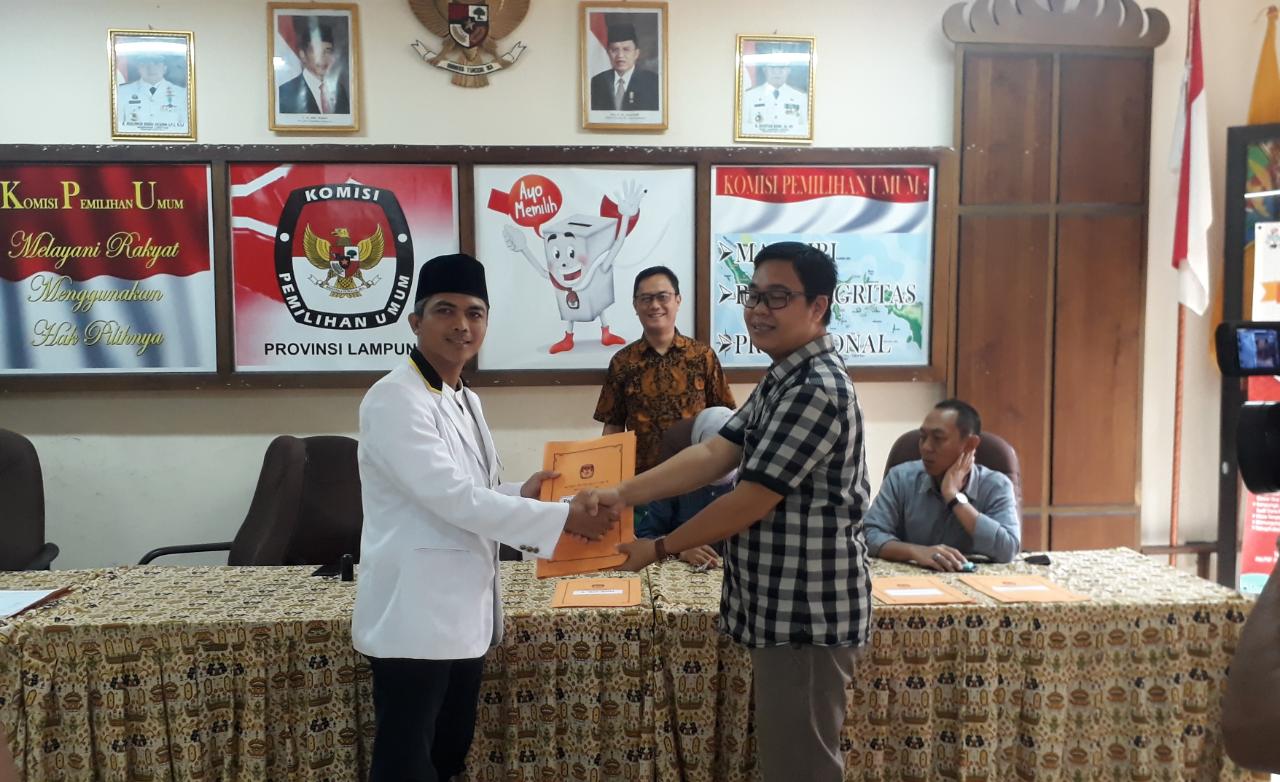 Malam Ini, KPU Lampung Sampaikan Hasil Pleno ke KPU RI