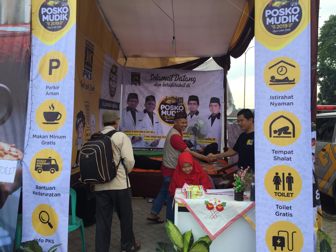 PKS Lampung Buka Posko Mudik