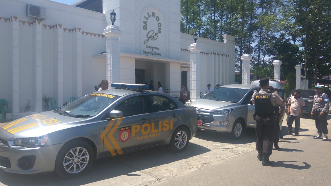 Hasil Pleno KPU Metro Dikawal TNI-Polri