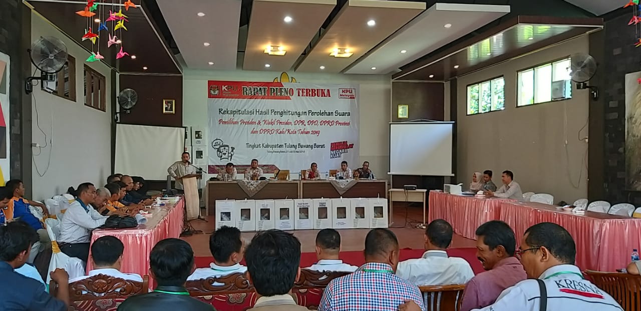 Pleno Tungsura Tubaba Rampung, Saksi Partai Golkar WO
